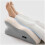 (Beige)Bed Wedge Pillow for Adults - Low-Profile Design, Memory Foam Bed Pillow 4