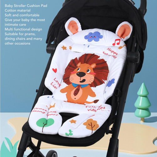 Forest Kingdom Cotton Stroller Cushion Pad 1