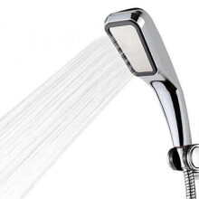 (2pcs, Water stop shower) Powerful High Pressure Bath Shower Head 300 Holes Handheld Heads Water Saving