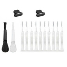 (iP 14 piece set) Portable Phone Speaker Cleaner: Dust Remover, Charger Port Brush, Multicolor Mini Tool Kit