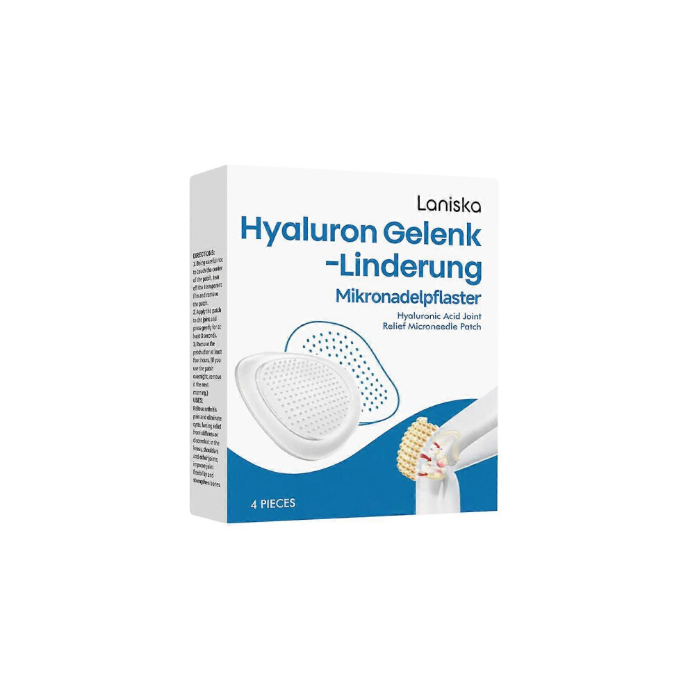 (3pcs) Hyaluron Joint Relief Microneedle Patch - Fast-Acting for Hands & Knees