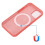 (Multicolor, Hot Pink) iPhone 13 Mini 5.4" Magnetic Liquid Silicone Case 4