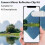 (White, Without Bluetooth) Universal Adjustable Smartphone Camera Mirror Clip Kit 3