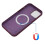 (Multicolor, Wine Red) iPhone 13 Mini 5.4" Magnetic Liquid Silicone Case 4