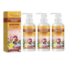 (3pcs) Hypoallergenic Dog Shampoo Relieves Skin Itching Mild Non-irritating Soothing Shampoo