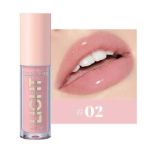 (color02) 12 Colours Mirror Pearl Lip Gloss Waterproof Long Lasting Moisturizing Lipstick
