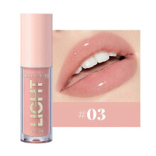 (color03) 12 Colours Mirror Pearl Lip Gloss Waterproof Long Lasting Moisturizing Lipstick