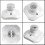 E27 Screw Ceiling Light Socket for Indoor Wall Lamp, Ac 230v, E27 Led Bulb Holder, Plastic Base E27 Socket for Garage Workshop Ceiling, Set Of 2 - PJ 5