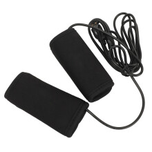 DC5V 7.5W Black Heated Grips Cover Pad 1m USB