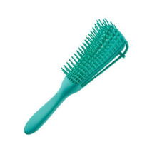 Massage Fluffy Octopus Comb Styling Comb Straight Hair Massage Comb (green) - DD01