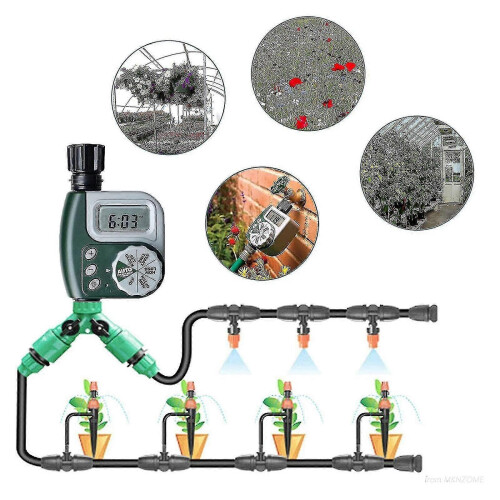 Water Timer, Outdoor Watering Controller Automatic Sprinkler Electronic Hose Timer 1