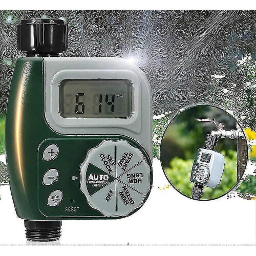 Water Timer, Outdoor Watering Controller Automatic Sprinkler Electronic Hose Timer 2