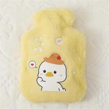(20 750ml) 250/500/750ML Hot Water Bottle Plush Cartoon Kawaii Bear Kat Rabbit Animal Pattern Thick Hot Water Bag Hand Feet Winter Warm