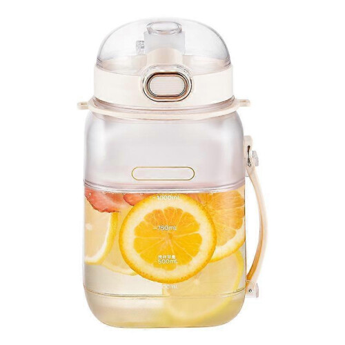 (1L white) Kawu Juice Blender,Wireless Portable Juicer Large Capacity Multi-function Juicer