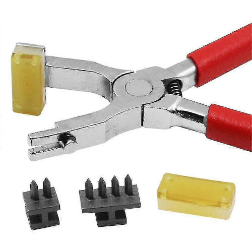 Silent Leather Hole Punch Stitching Hand Pliers Tool Leather Craft Puncher Tool - PR 1