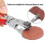 Silent Leather Hole Punch Stitching Hand Pliers Tool Leather Craft Puncher Tool - PR 5