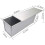 Pullman Loaf Pan with Lid, 1.65lb Dough Capacity Non-stick Rectangle Flat Toast Box -silver (750g) - DD 2
