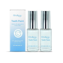 (2pcs)1-3X Teeth Paint Instants Tooth Whitening Paint Remove Stains Plaque Oral Care Essences for Home Travel