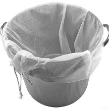 Extra Large Brew Bag for Kettles Durable FoodGrade Nylon with Double Seams and Drawstring Closure