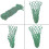 6 Pcs/Set Green Billiards Pool Table Kit Accessories, Nylon Net Bag Replacement 2