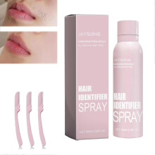 (1pc) 1-3PCS Hair Identifier Spray for Face Shaving Skin Dermaplaning Hair Beard Removal