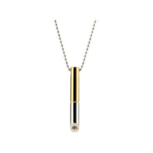 (golden)Noluva Stop Smoking Necklace, Noluva Breathlink Stop Smoking Pendant