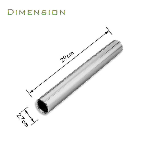 4 Pcs Aluminum Relay Batons Track And Field Athletics Tool Silver 1