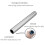 4 Pcs Aluminum Relay Batons Track And Field Athletics Tool Silver 3