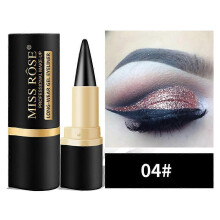 (color04)Rationalu Gel Eyeliner, Natural Black Eyeliner Cream Waterproof Smudge Proof