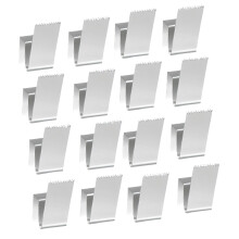 16 Stück Fensterclips aus Metall, winddichte-echte Farbe