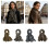 Animal Pattern Scarf Comfortable Shawl Head Wrap-Coffee color 3