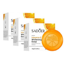 (3pcs) 1-3X Vitamin C Soap Face Wash Foam Facial Cleanser Body Care Moisturizing Brightening Handmade Facial Soap Face Skin Care