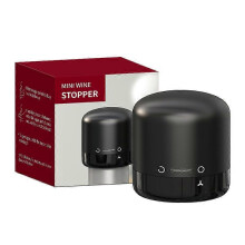 Vacuum Champagne Prosecco Wine Bottle Stopper Sealer Cork Silicone Seal Cap ~