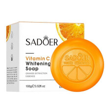 (1pc) 1-3X Vitamin C Soap Face Wash Foam Facial Cleanser Body Care Moisturizing Brightening Handmade Facial Soap Face Skin Care
