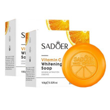 (2pcs) 1-3X Vitamin C Soap Face Wash Foam Facial Cleanser Body Care Moisturizing Brightening Handmade Facial Soap Face Skin Care