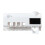 (Button model, white) UV Light Sterilizer Toothbrush Holder Cleaner & Automatic Toothpaste Dispenser& towel Sterilizer 1