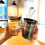 Iced coffee cup with straw and lid, sealable and carry-on 3
