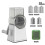 (white) Sustease Cheese Grater,Sustease Rotary Cheese Grater with Handle,Kitchen Graters 1
