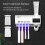 (Induction mode, white) UV Light Sterilizer Toothbrush Holder Cleaner & Automatic Toothpaste Dispenser& towel Sterilizer 5