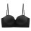 (M, Black) Wireless Front Buckle Detachable Shoulder Strap Bra: Thickened For Smaller 1