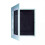 (A4, Blue) White Rows Childrens Art Frame, Whiterows Kid Picture Storage Frames for Artwork 1