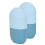 Ice Face Roller Wave Pattern 100ml x2 Light Blue 1
