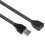 (0.3m,straight head)Versatile USB 2.0 Extension Cable with 90-Degree Head for UK Office and Home Electronics 1