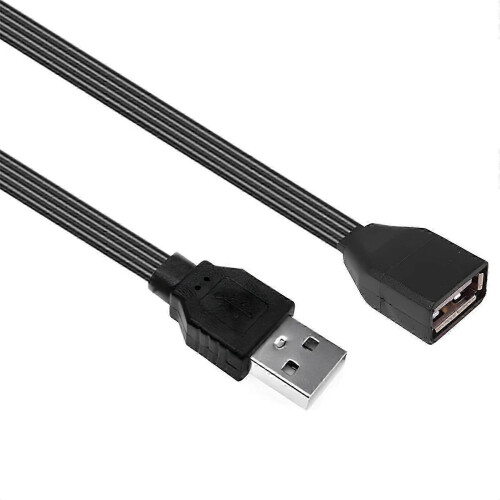 (0.3m,straight head)Versatile USB 2.0 Extension Cable with 90-Degree Head for UK Office and Home Electronics