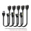(1m, Bend down) Versatile USB 2.0 Extension Cable with 90-Degree Head for UK Office and Home Electronics 3