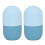 Ice Face Roller Wave Pattern 100ml x2 Light Blue 2