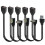 (1m, Bend down) Versatile USB 2.0 Extension Cable with 90-Degree Head for UK Office and Home Electronics 4