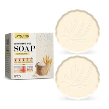 (2pcs)Rice Shampoo Bar Hair Growth Soap Moisturizing Oil Control Non Irritating Increase Gloss Nourishing Anti-Hair Loss Soap