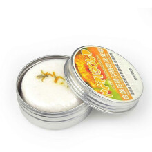 (Marigold flower)Polygonum /jasmine/Ginger/rose Hair Darkening Shampoo Bar Anti-hair-loss Solid Shampoo Soap Hair Soap Bar