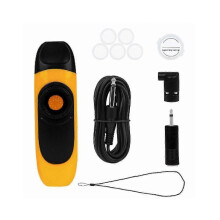 (Yellow) Musical Kazoo with 5 Flute Diaphragms, Adjustable Tone for Kids & Adults